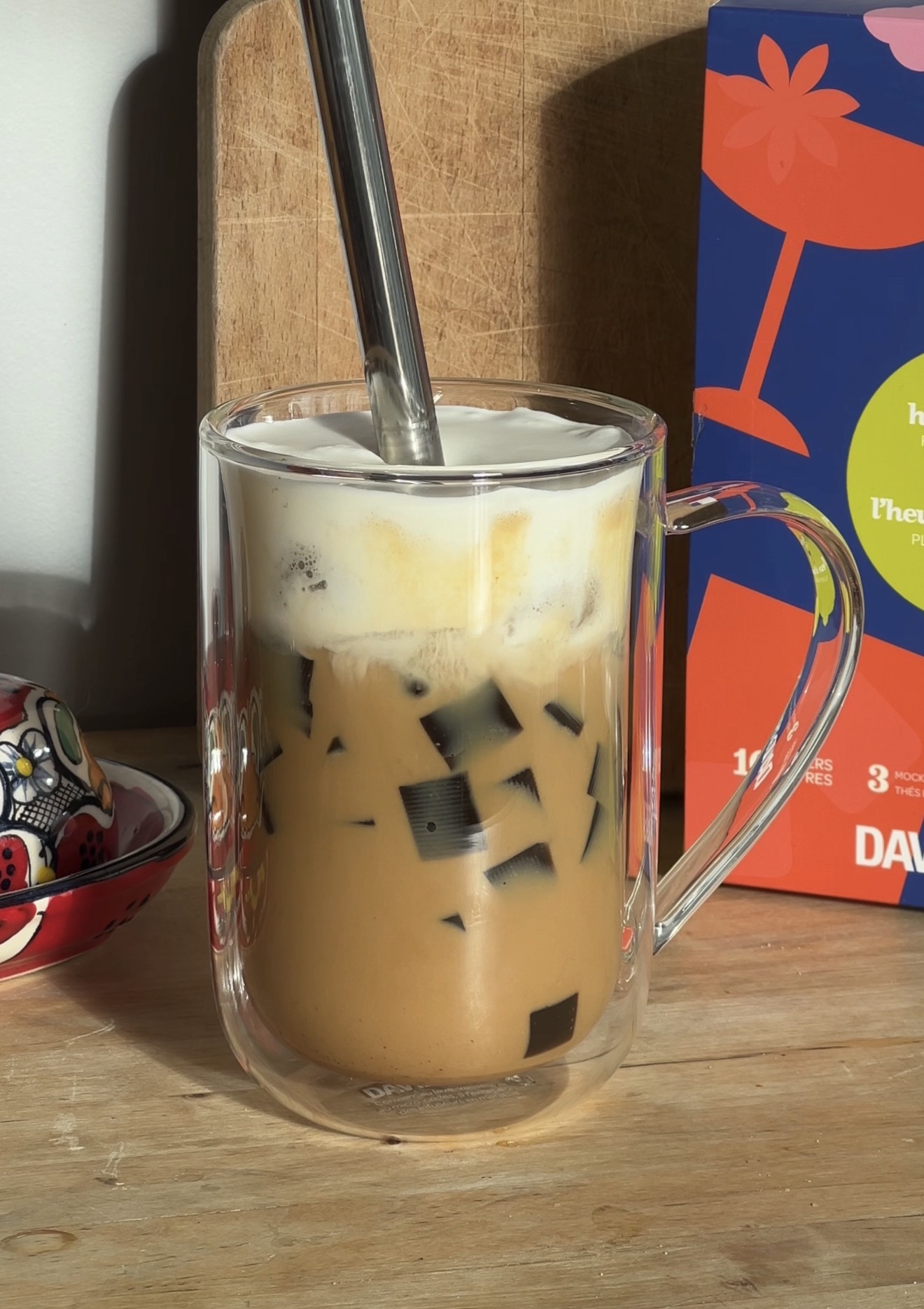 Roasted Brown Sugar Bourbon Milk Tea