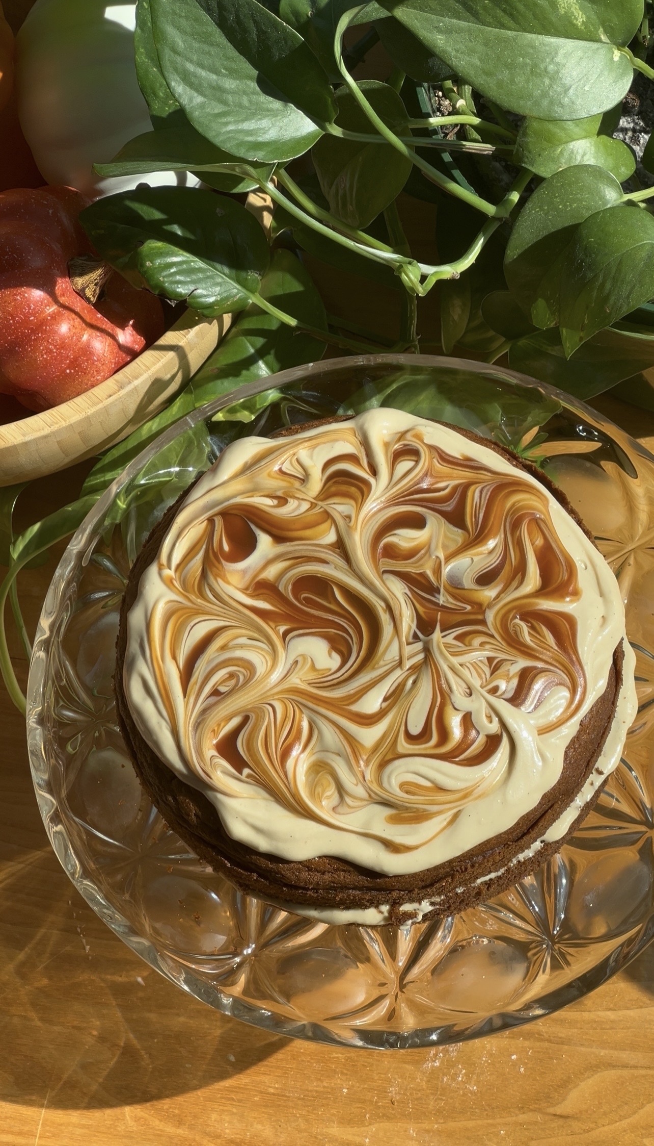 Caramel Pumpkin Spiced Latte Cake