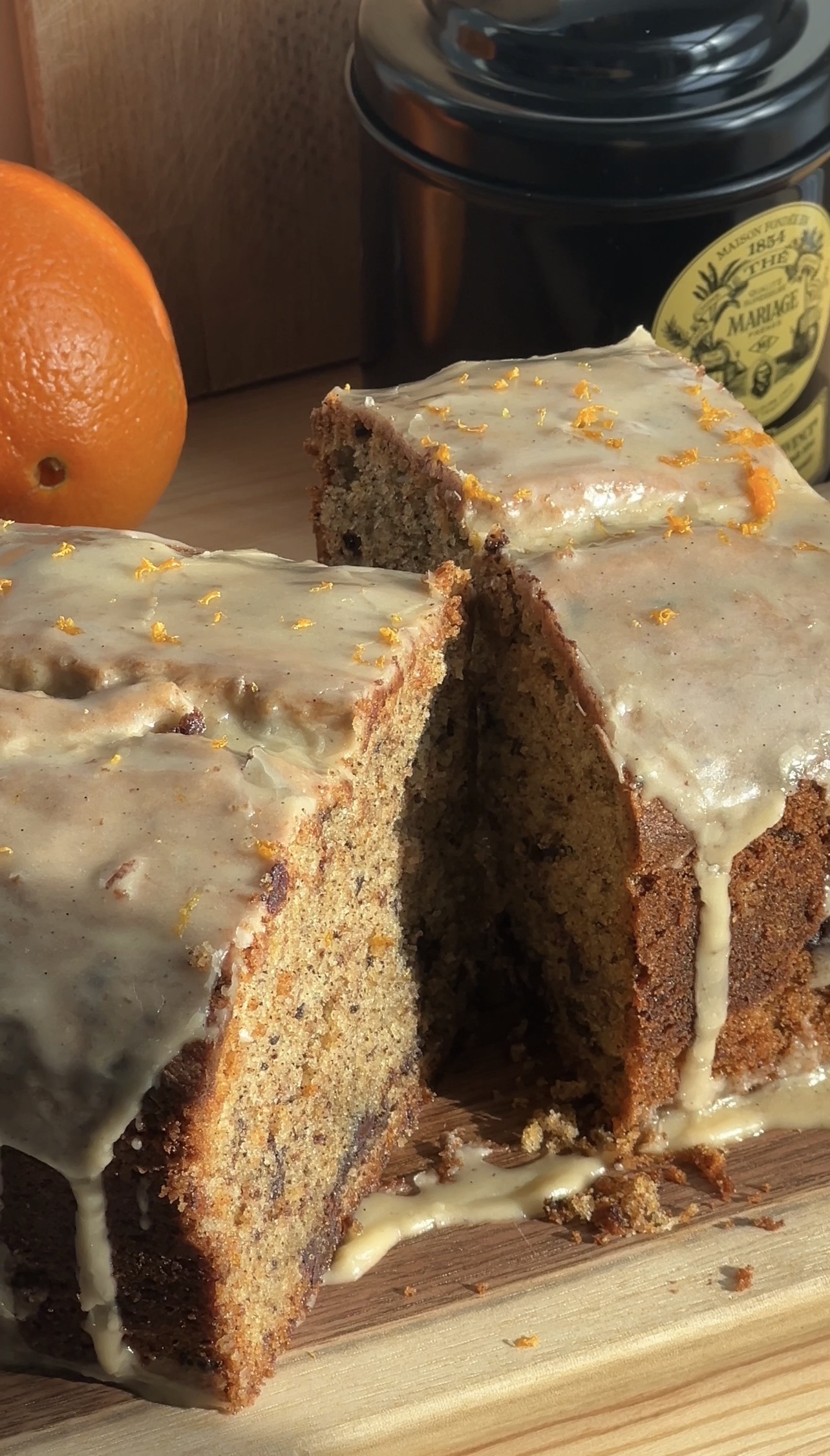 Earl Grey Orange Loaf