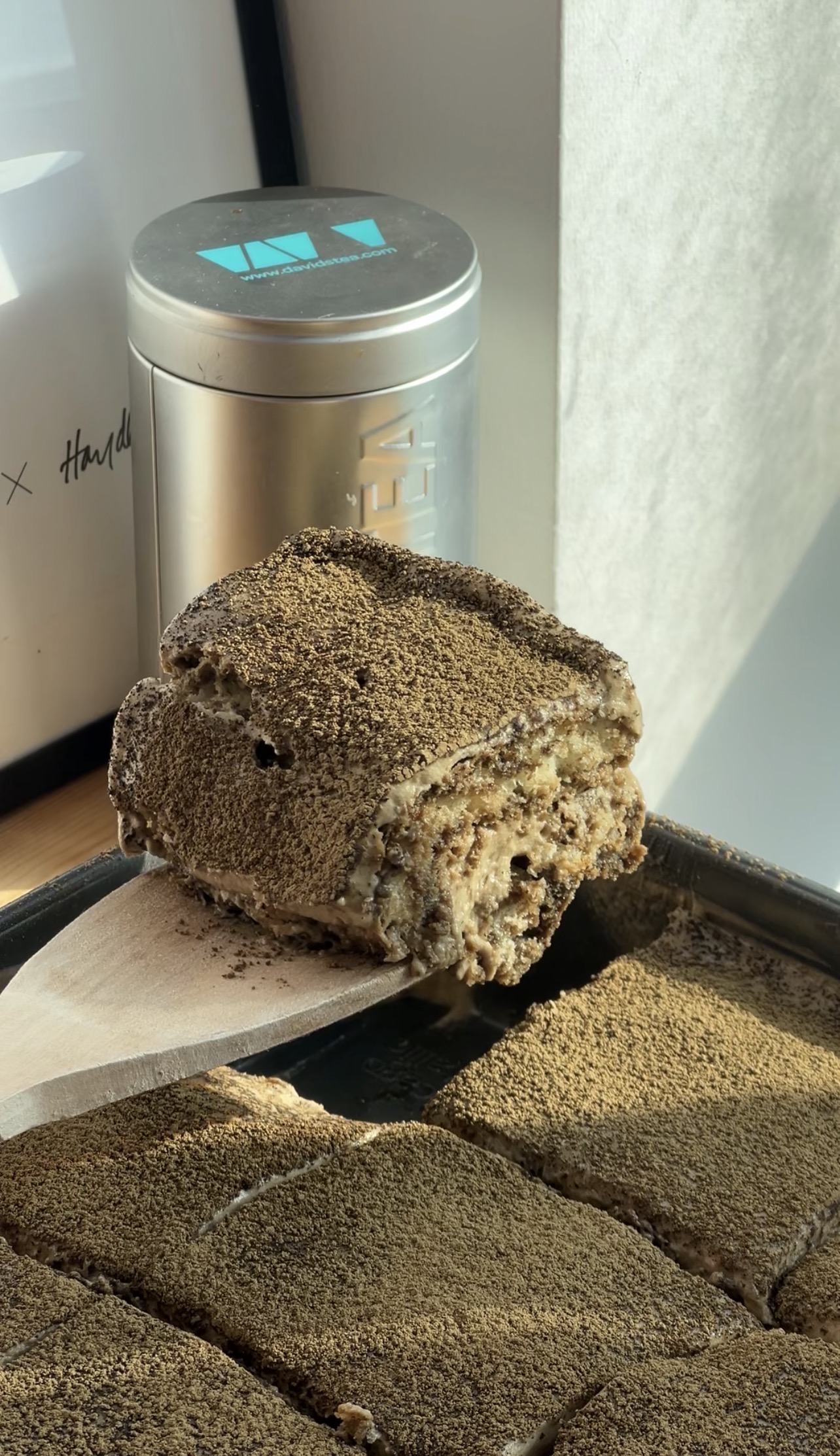 Hojicha Tiramisu