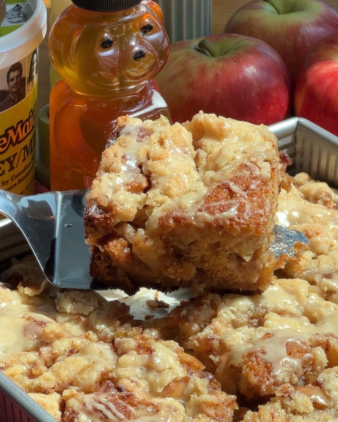Honey Apple Coffee Cake