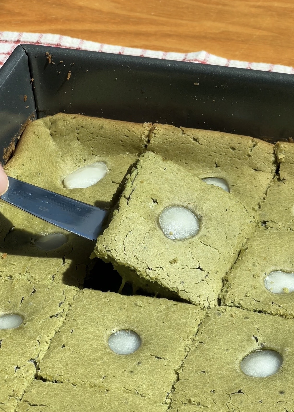 Matcha Butter Mochi Tang Yuan