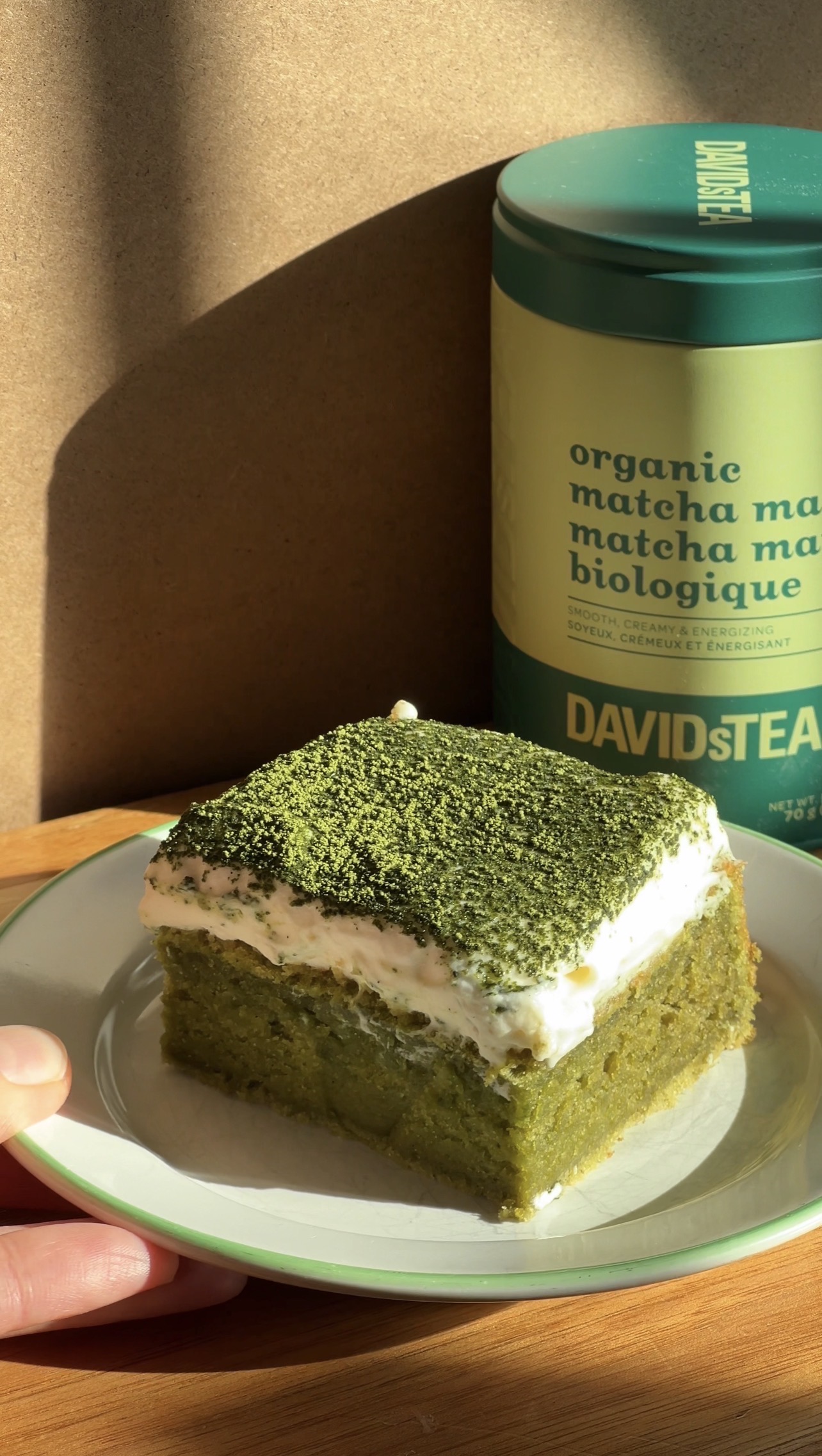 Matcha Latte Coffee Cake