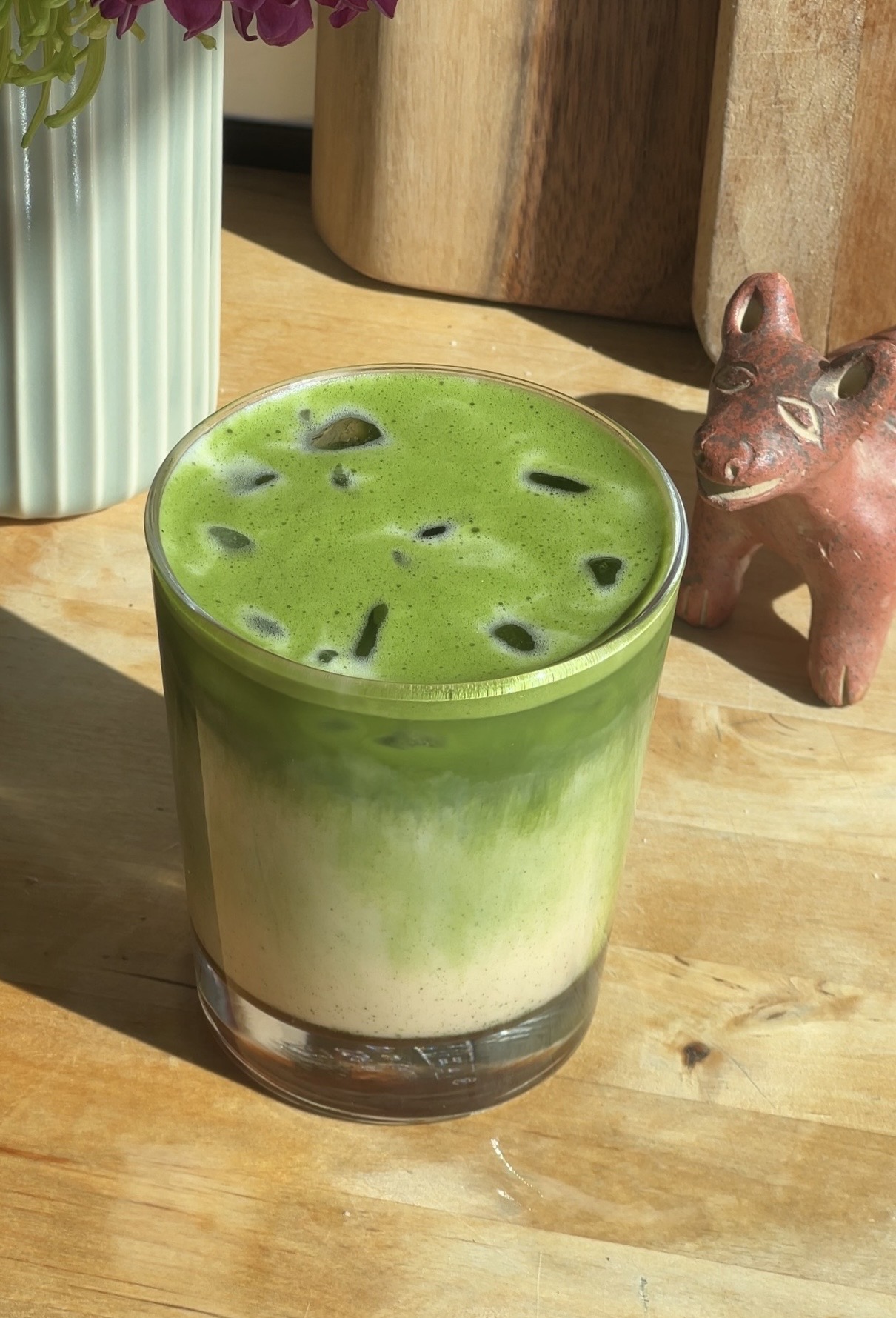 Milky Oolong Matcha Latte