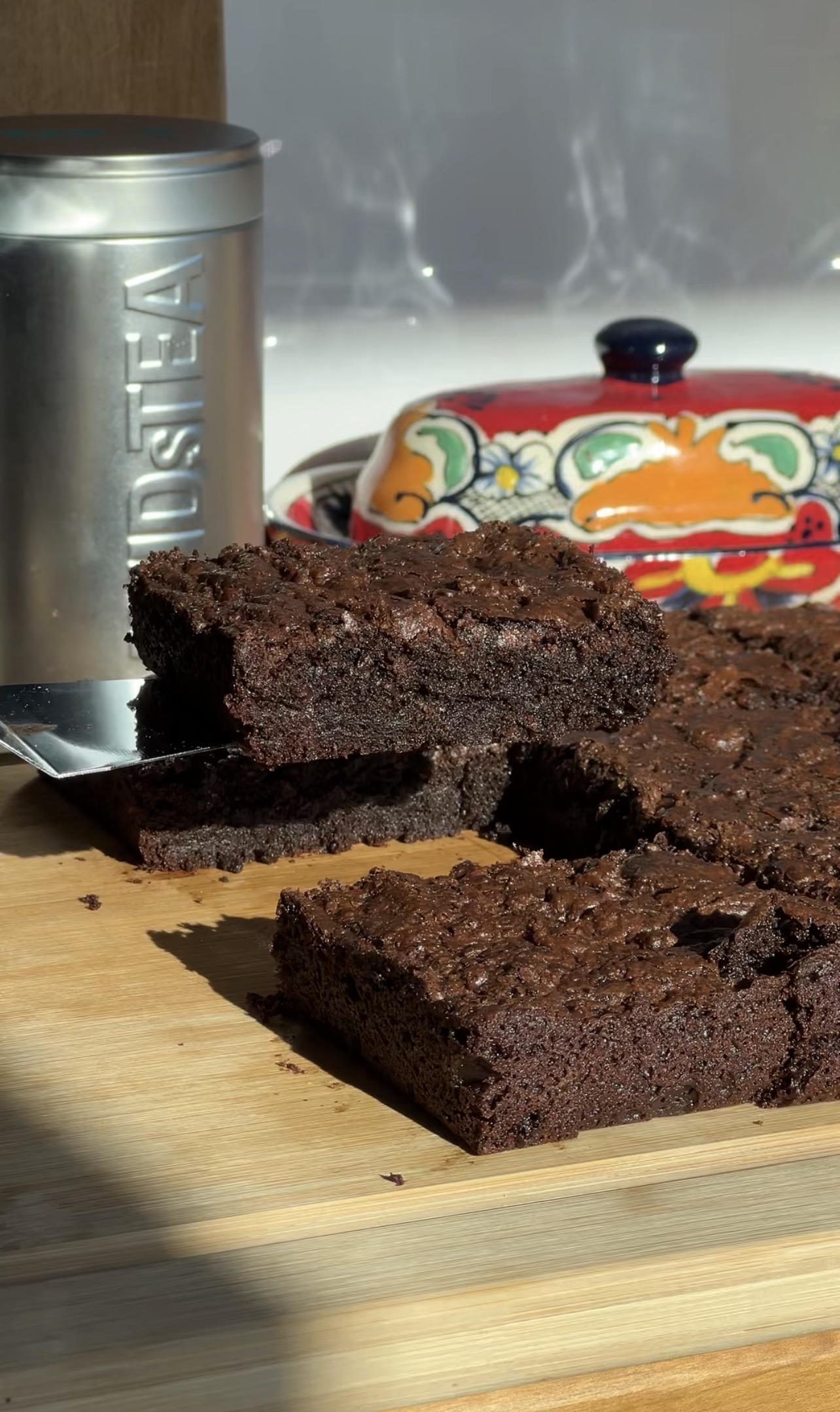 Peppermint Chocolate Brownie
