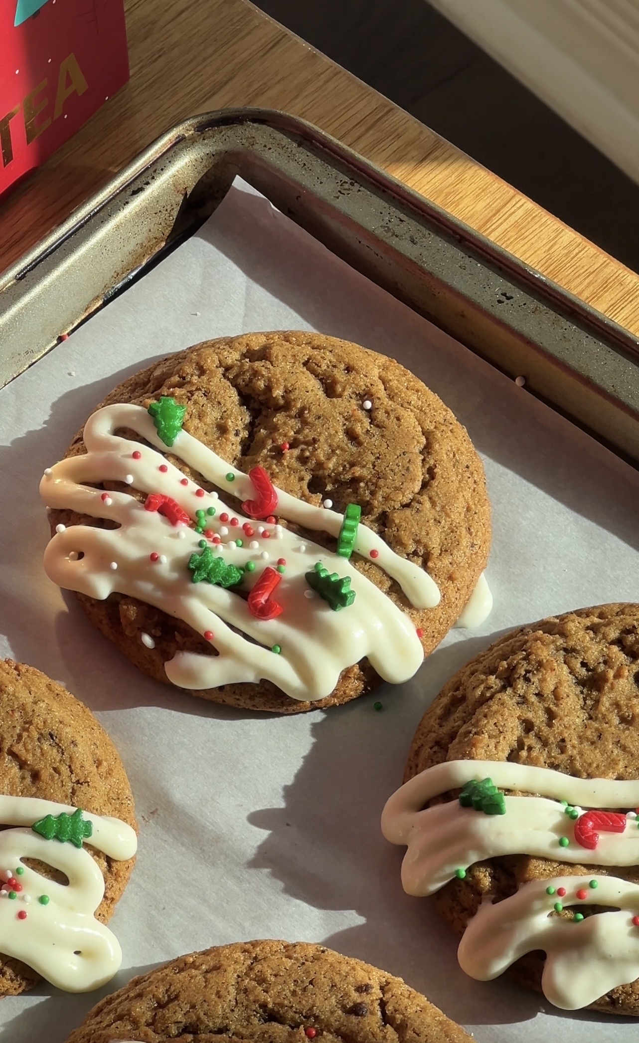 Saigon Chai Gingerbread Cookies