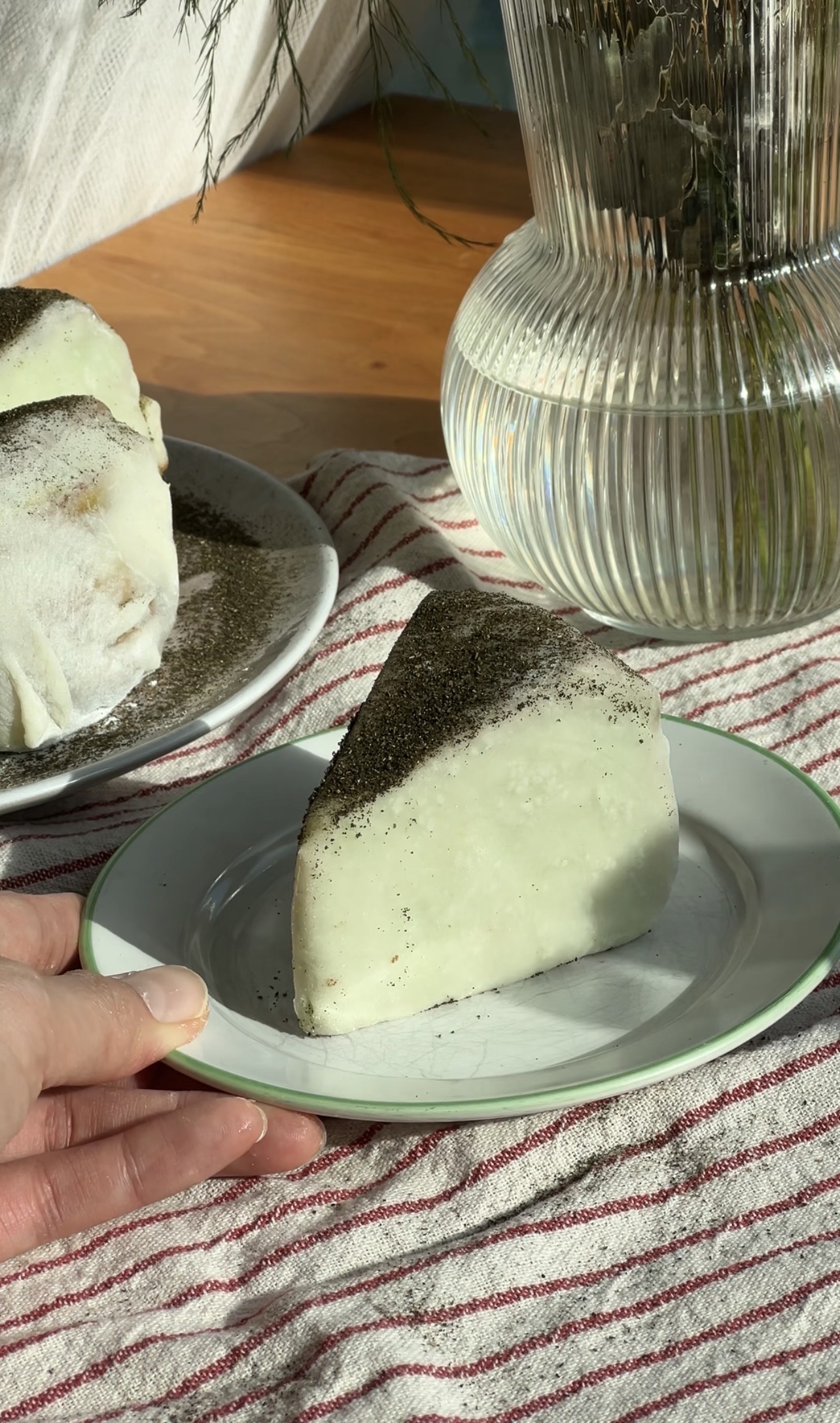 Thai Green Tea Burnt Cheesecake